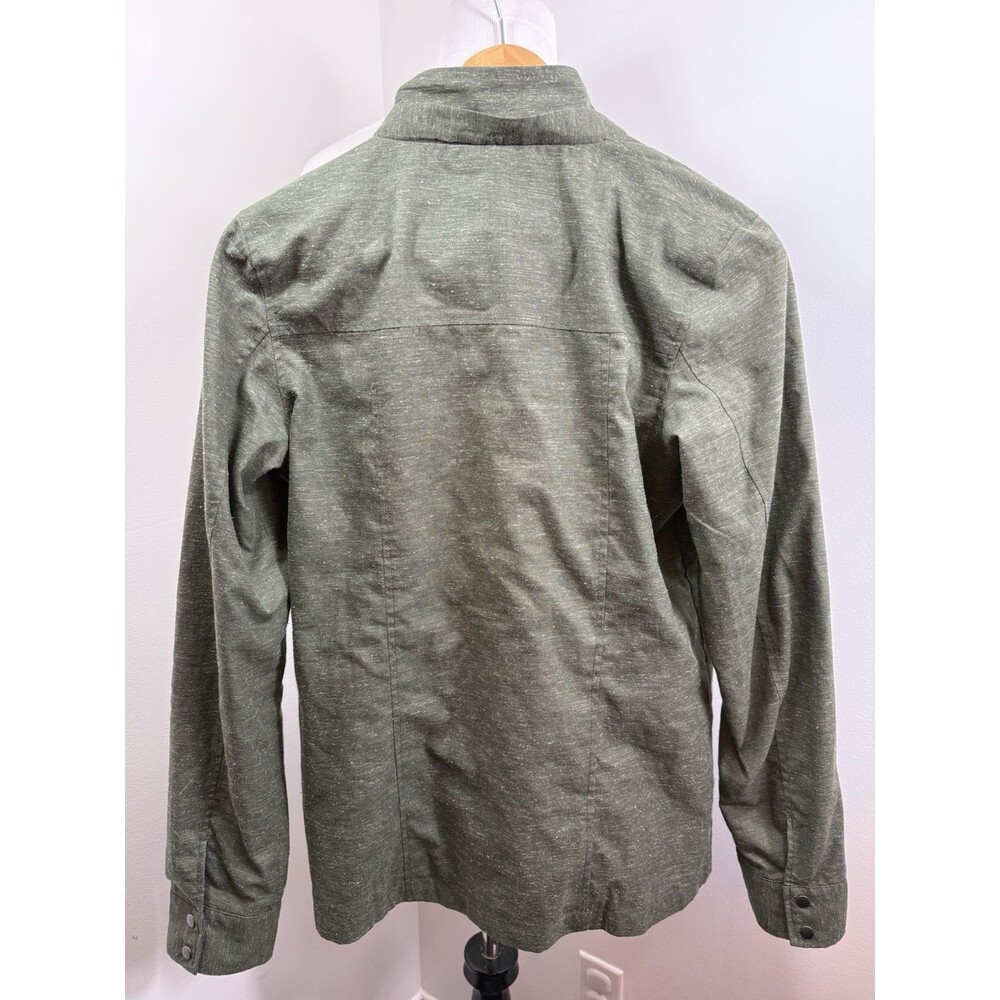 United By Blue Women's Size Medium Jacket Rain Coat Windbreaker Green - Picture 3 of 10